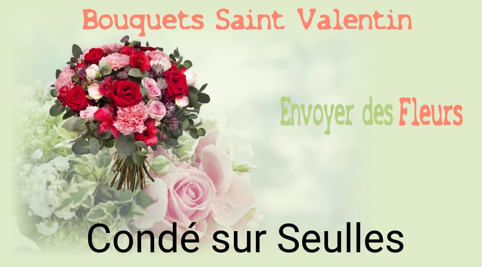 Roses de Saint-Valentin livrées à Condé-sur-Seulles